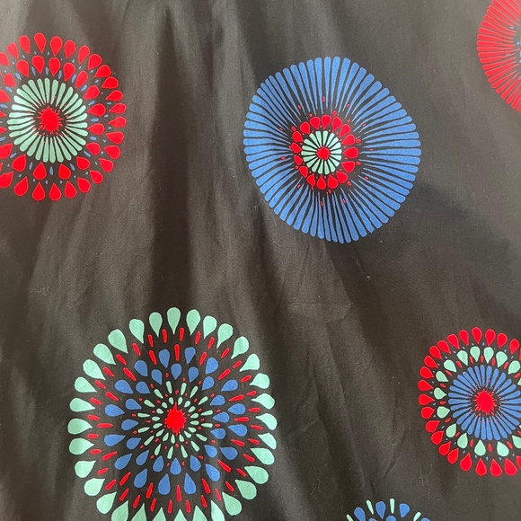 Kate Spade Firework Floral Al Fresco Midi Dress Size XXS - Picture 4 of 10